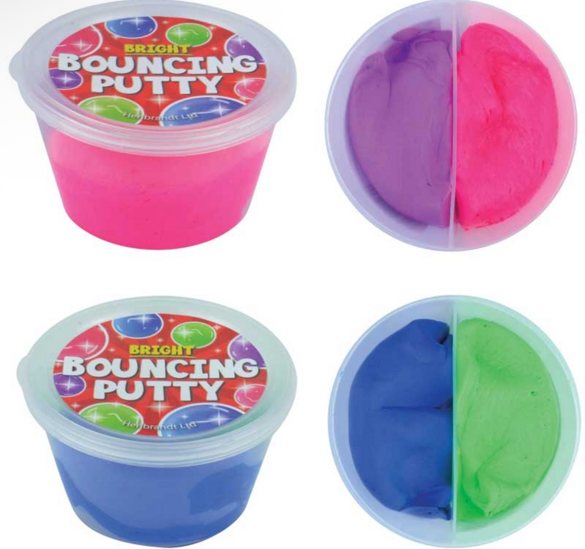 Two Tone Bouncing Putty