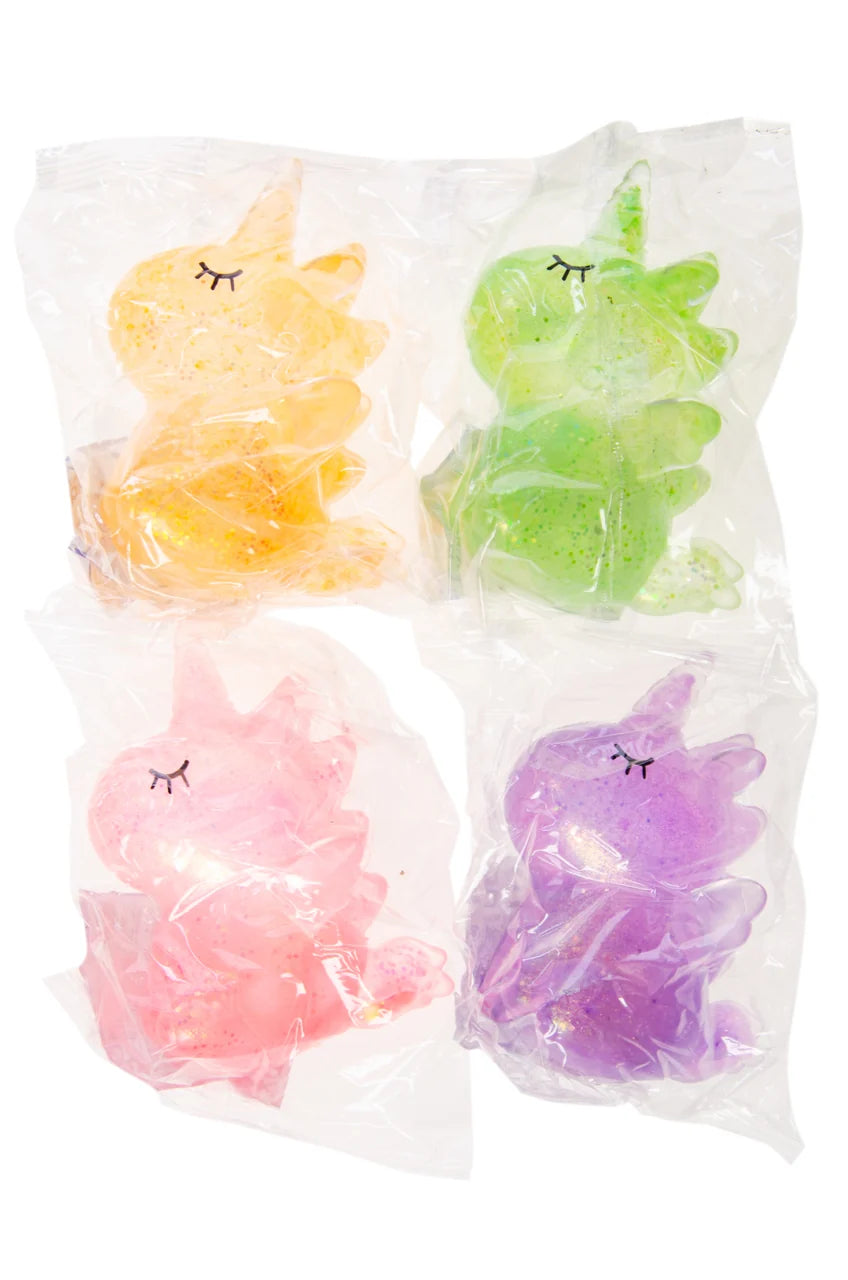 Unicorn Squeeze Sparkly Water Toy