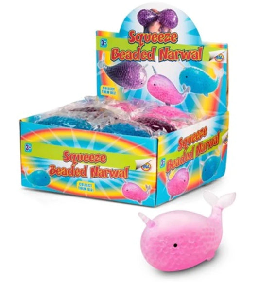 Beaded Squeeze Narwhale