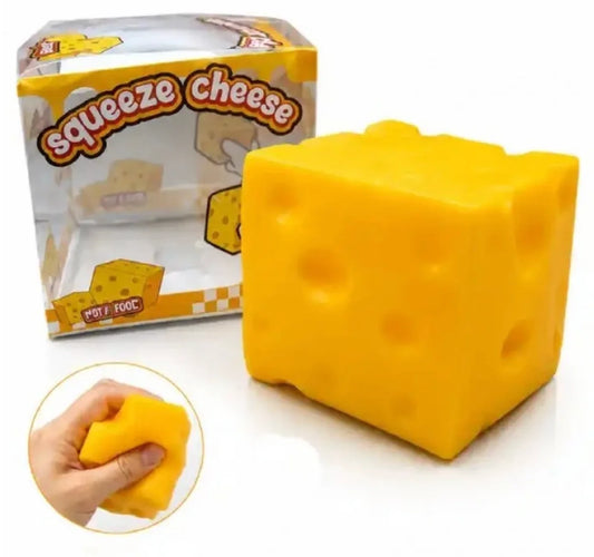 Jumbo Cheese Squeeze Toy